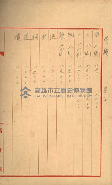 臺帳謄本收入藏品圖，第59張