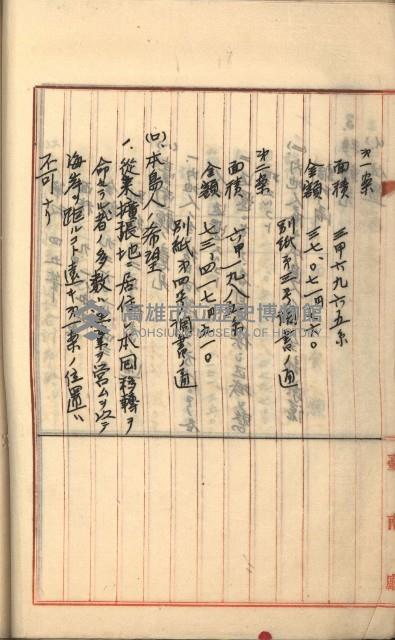 州財產－罹災救助基金所屬地築港用地買收關係
（罹災救助－二十之二）藏品圖，第60張