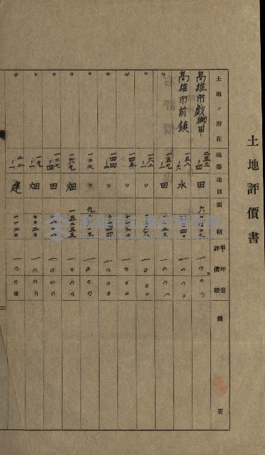 州有地賣拂綴－一般會計所屬
（重工業用地十二之六）藏品圖，第60張