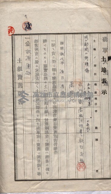 海軍關係賣拂綴藏品圖，第250張