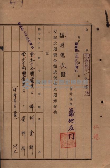 雜件綴（海軍關係）藏品圖，第151張