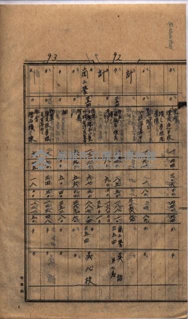 高臨營第一號ノ內三第（1）號（レ）借地
（九鬮、岡山營）藏品圖，第50張