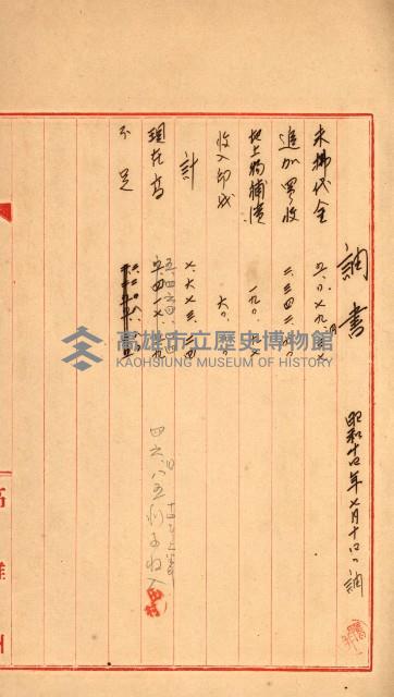 大谷光瑞猊下買收書類藏品圖，第51張