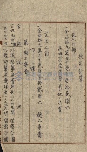 國有財產準貸付願
（高雄州水產業會）藏品圖，第50張