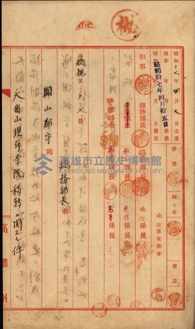 大岡山寺院移轉關係藏品圖，第300張
