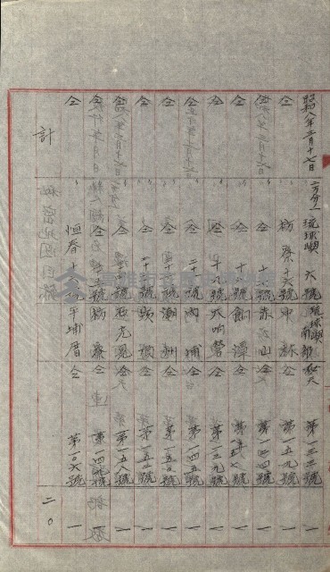 祕密地圖ニ關スル書類（高雄州）藏品圖，第606張