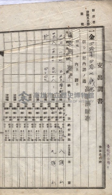 諸稅關係書綴藏品圖，第200張