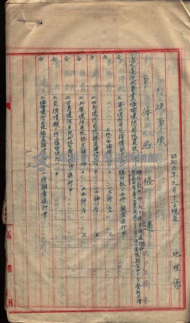  參考綴（土地區劃整理事業調）藏品圖，第490張