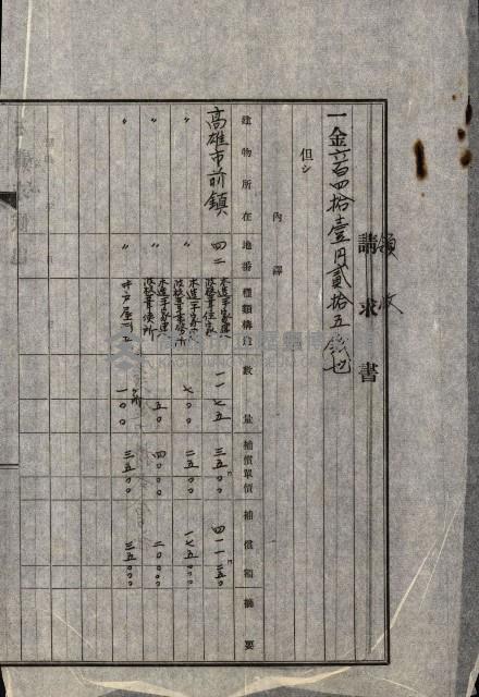 重工業用地買收書類（戲獅甲、前鎮）藏品圖，第92張