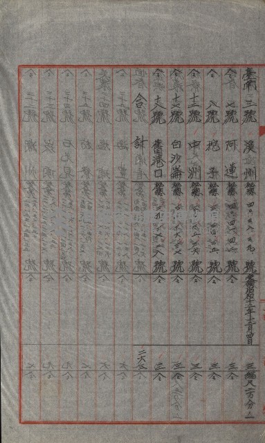 祕密地圖ニ關スル書類（高雄州）藏品圖，第646張
