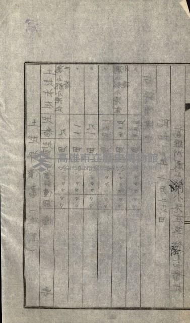 陸軍用地關係綴（評價關係）藏品圖，第455張