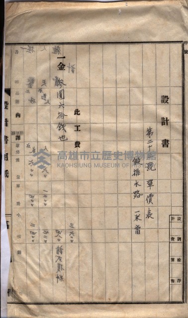 林德官土地區劃整理關係
（林德官、五塊厝關係－九之九）藏品圖，第144張