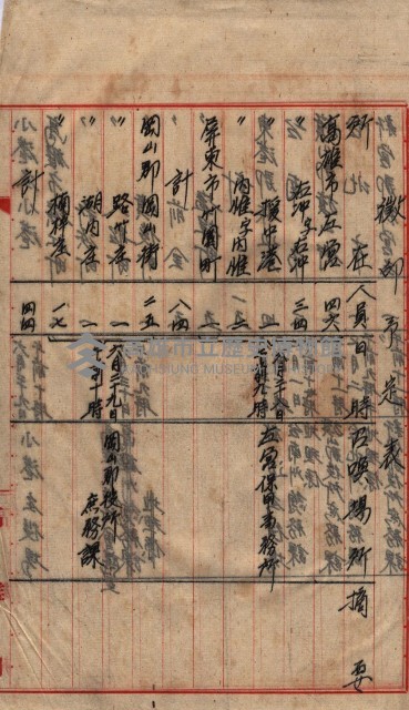 高臨營第五號A1號用地買收
（左營、右冲）藏品圖，第140張