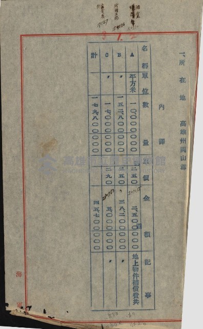海軍岡山擴張買收綴藏品圖，第140張