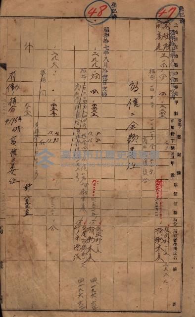 策源地第六回（海軍第六三三號用地買收）藏品圖，第40張