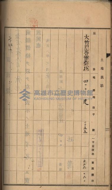 州財產－罹災救助買收土地登記藏品圖，第282張