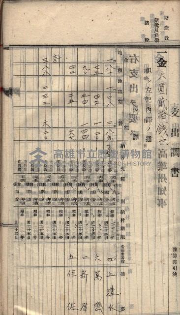 諸稅關係書綴藏品圖，第80張