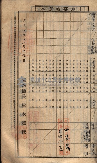 土地臺帳謄本綴入帳藏品圖，第80張