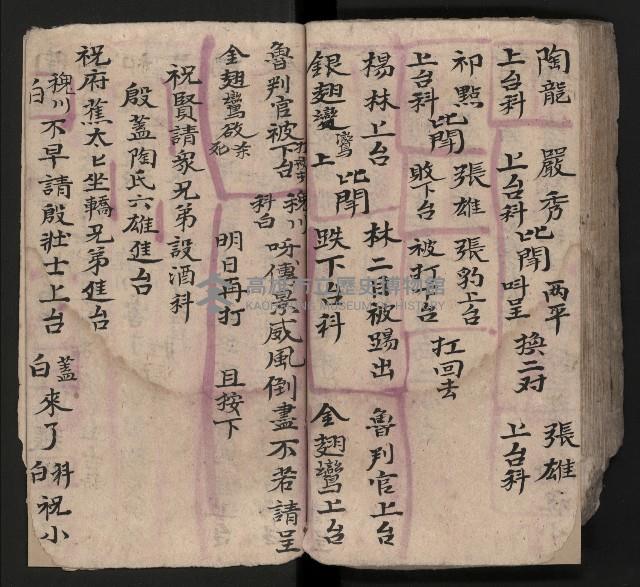 皮影戲劇本《八竅明珠 上部》藏品圖，第80張