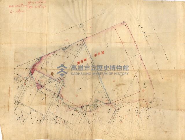 官公用地肥料會社
（埋立地未○地圖）藏品圖，第80張