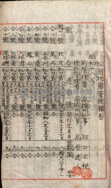 祕密地圖ニ關スル書類（高雄州）藏品圖，第973張