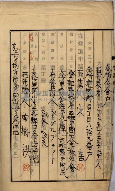 州財產－罹災救助買收
（罹災救助－二十之四）藏品圖，第464張