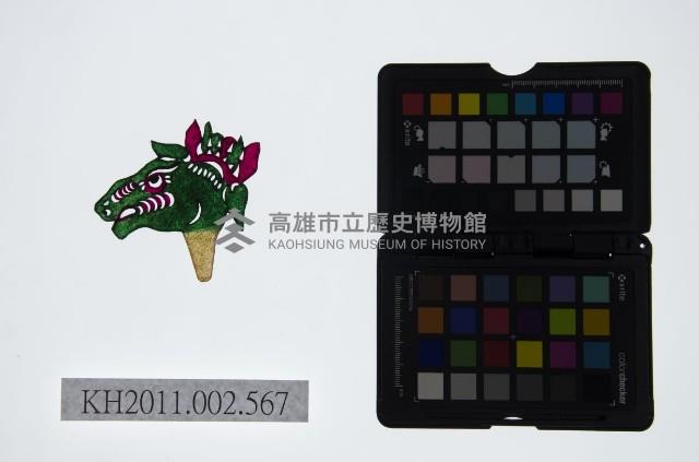 皮影戲偶頭-雜藏品圖，第1張