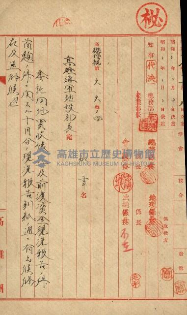 海軍豫算關係藏品圖，第65張