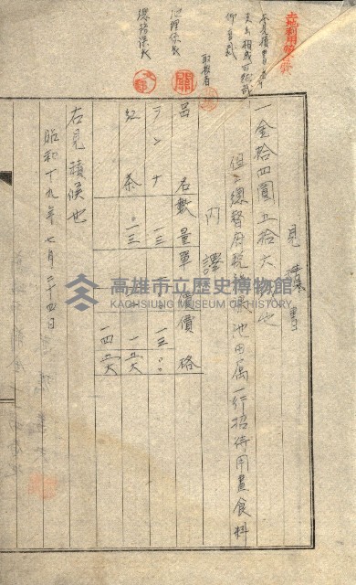 金錢關係書類綴－土地利用協會（雜出）藏品圖，第65張