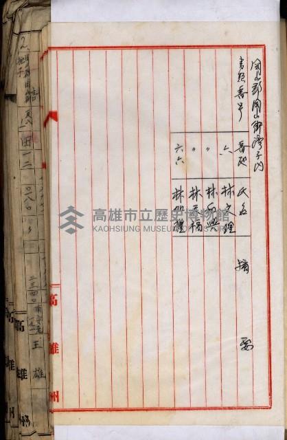 十六號、十七號、十八號用地買收藏品圖，第225張