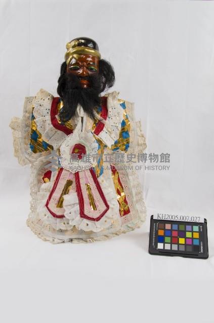 布袋戲偶-李鐵拐木偶藏品圖，第1張