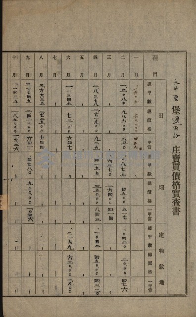 土地賣買價格實查書
（賣第壹號）藏品圖，第25張