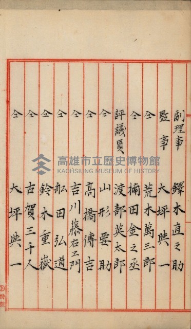 法人登記申請書附屬書類綴込帳
（申法第參號）藏品圖，第25張