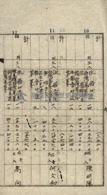 阿公店溪治水工事所地買收綴藏品圖，第25張