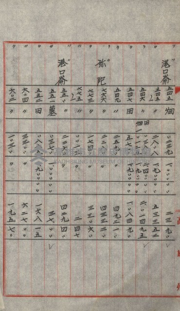 交換地授受書類（海軍用地ト州有地ノ交換）藏品圖，第326張