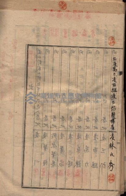 海軍土地借上契約書
（施設部長印捺印済）藏品圖，第325張