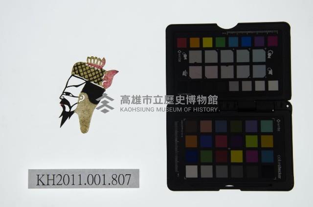 皮影戲偶頭-末藏品圖，第1張