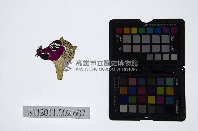 皮影戲偶頭-雜藏品圖，第1張