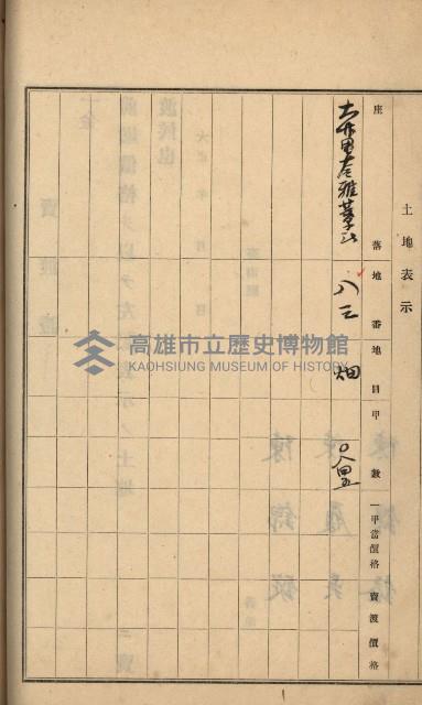 州財產－罹災救助買收
（罹災救助－二十之六）藏品圖，第105張