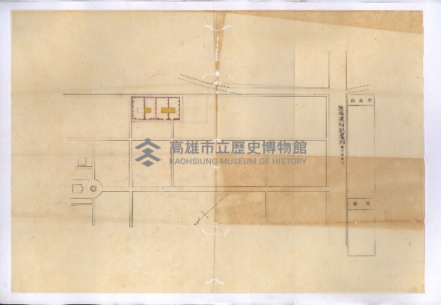 農業學校官舍（圖面）藏品圖，第5張