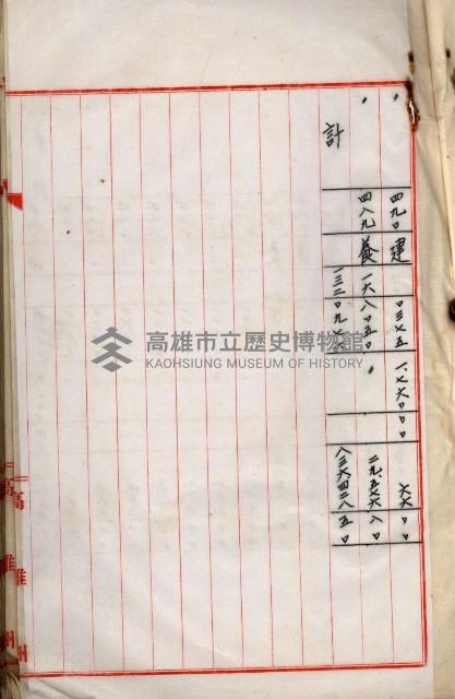 海軍用地高雄州公共用地交換件
（左營、草衙）藏品圖，第5張