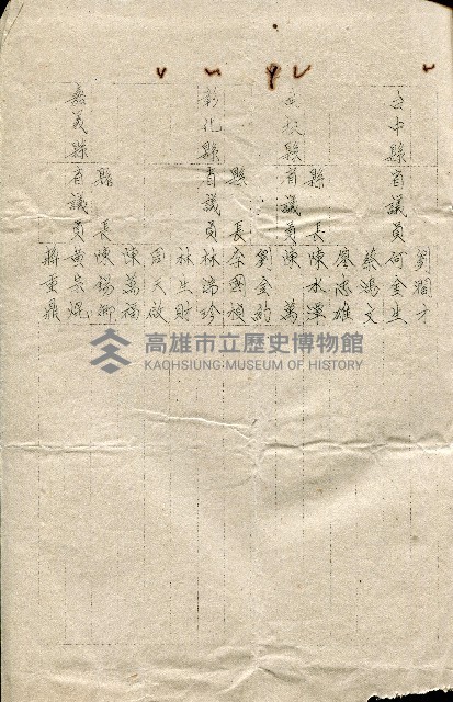 第二屆高雄市長選舉資料集藏品圖，第4張
