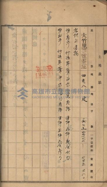 州財產－罹災救助買收土地登記藏品圖，第216張