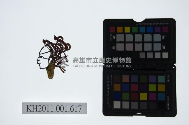 皮影戲偶頭-生藏品圖，第1張