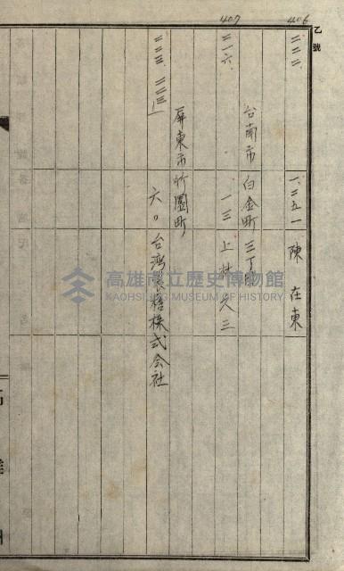 馬臨營第九八號A第七號借地
（鳳山郡）藏品圖，第15張