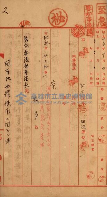 使用承認（軍部關係）藏品圖，第15張