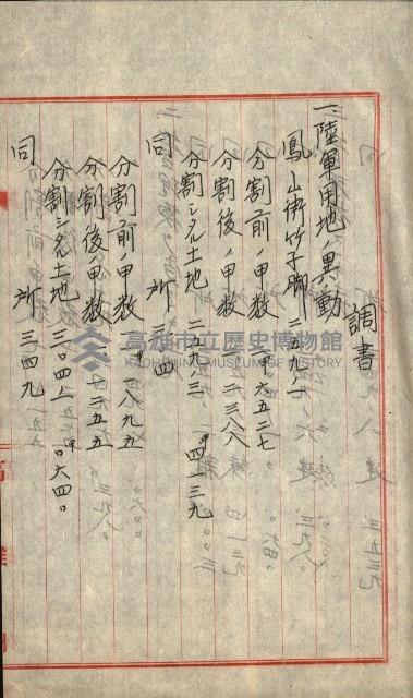 陸軍用地藏品圖，第15張