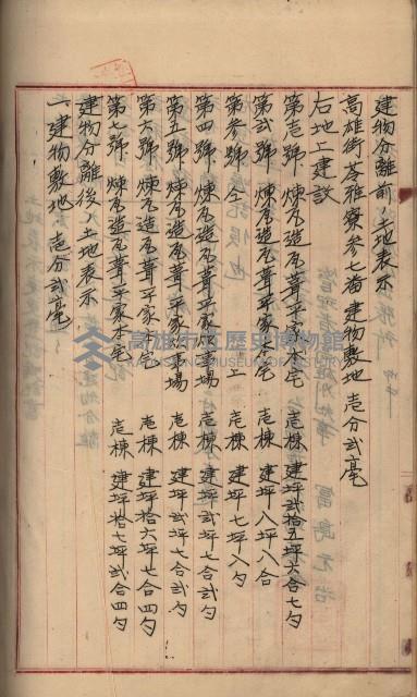 州財產－罹災救助買收土地登記藏品圖，第317張