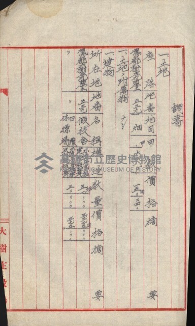 州財產－小學校市街庄（無償讓與）藏品圖，第330張