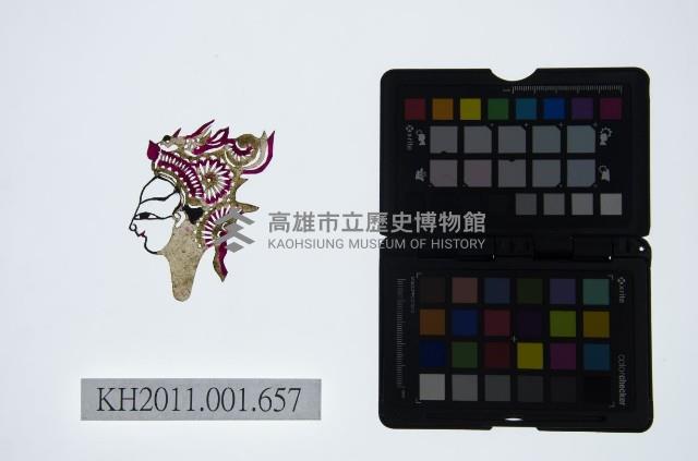 皮影戲偶頭-生藏品圖，第1張